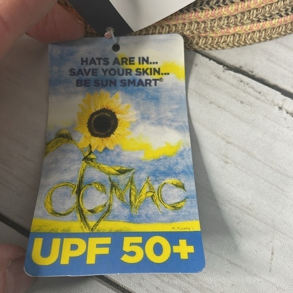 NWT Betmar Tricia Sun Protection Cloche Straw Hat - Picture 4 of 7